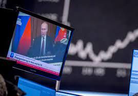 ウクライナ侵攻世界の株価